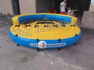 0.9 มิลลิเมตรพีวีซีบินเรือประมง Iinflatable แพเรือลอยของเล่นสำหรับผู้ใหญ่
