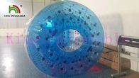 การออกแบบที่ยอดเยี่ยมของเล่นน้ำทำให้พองสีฟ้า, PLATO พีวีซีน้ำเกมกลิ้งลูกบอล