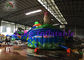 PVC Airtight Green Inflatable Water Parks With Slides And Pools For Commercial