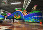 PVC Airtight Green Inflatable Water Parks With Slides And Pools For Commercial